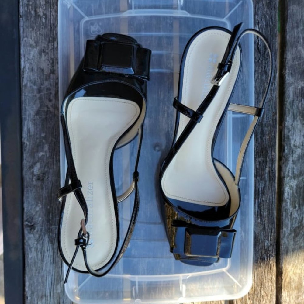 Naturalizer Black Patent Leather Heels